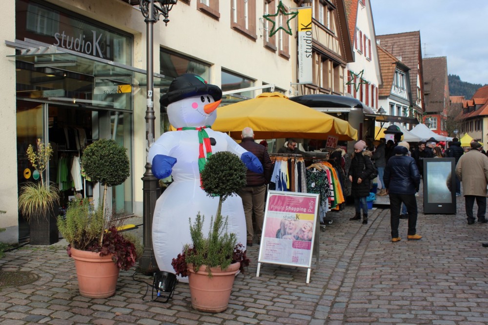 Winterfest mit verkaufsoffenem Sonntag in der Altstadt