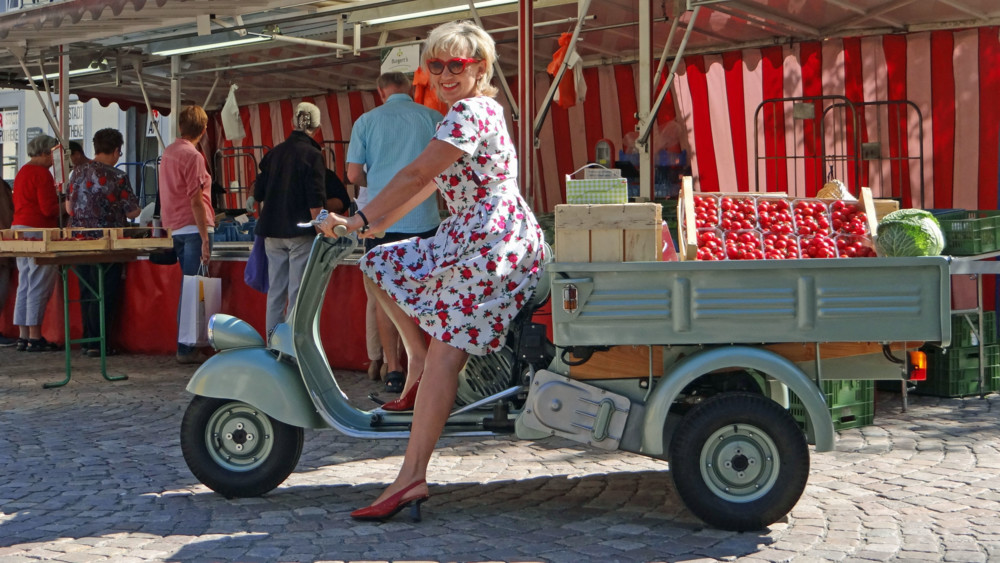 Stadtführung mit der Petticoat und Brausepulver-Tour - die Wirtschaftswunderjahre in Haslach
