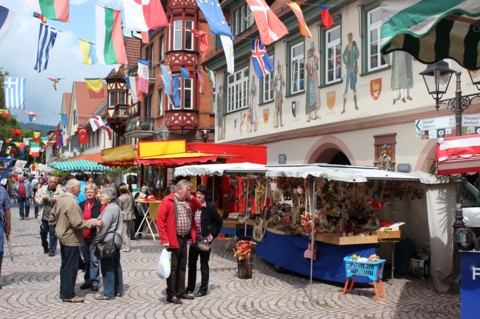 Heuetmarkt in der Altstadt